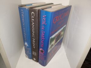 The Earthsoul Prophecies 3 Vol. Signed Set: Book 1: Veil of Darkness / Book 2: Cleansing Hunt / Book 3: Children of Ta’shaen (See Details)