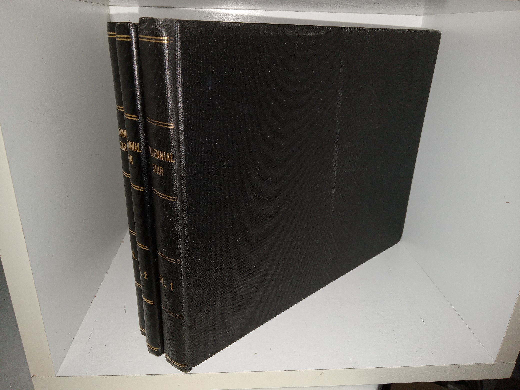 Millennial Star Vols. 1-3 (Reprinted w/ 2 original pages printed on each pages) (Unknown Printing Date)