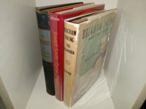 3 LDS Books: The Discourses of Wilford Woodruff / Joseph Smith: Martyr, Prophet of God / Brigham Young The Colonizer (See Details)