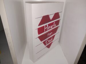 Hearts for Dad (Signed) (Unknown Publishing Date) ~ Written and Illustrated by Sylvia Braunberger