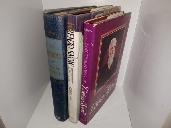 3 LDS Books about Church Presidents: The Discourses of Wilford Woodruff / Lorenzo Snow: Spiritual Giant, Prophet of God / The Teachings of Lorenzo Snow (See Details)