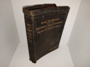 LDS, Black Leather Triple Combination (1937)