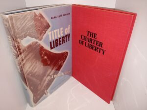 2 LDS Books: Title of Liberty: A Warning Voice / The Charter of Liberty (See Details)