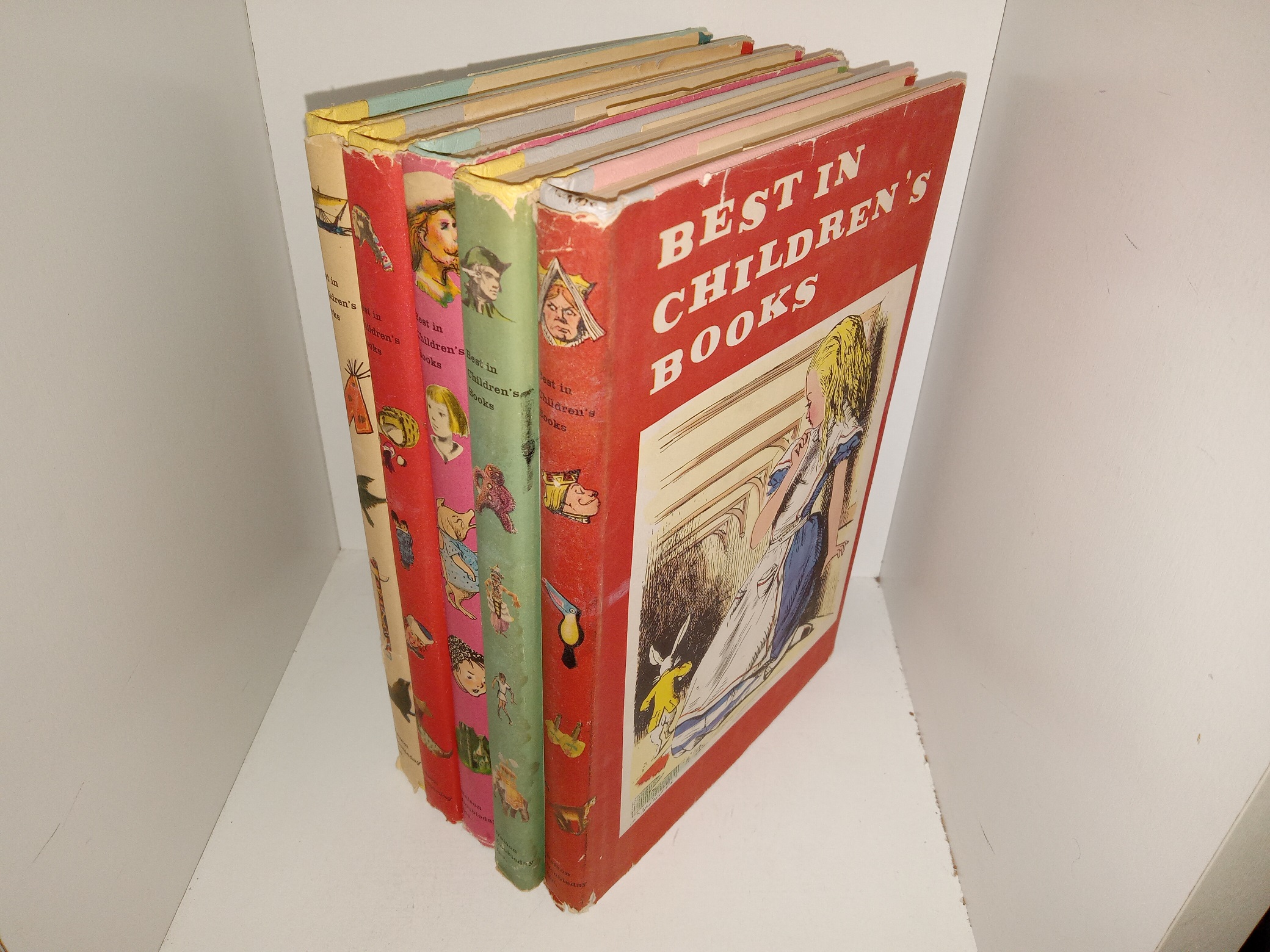 5 Vols. of Best in Children’s Books (1958, 1958, 1958, 1958, 1961)