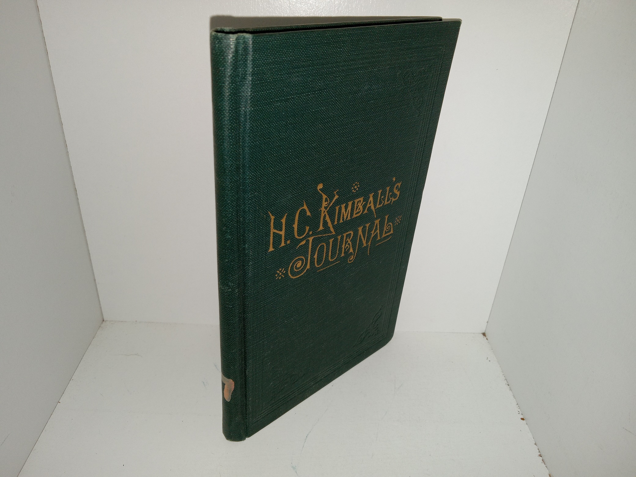 H. C. Kimball’s Journal (1882) ~ Unknown Author