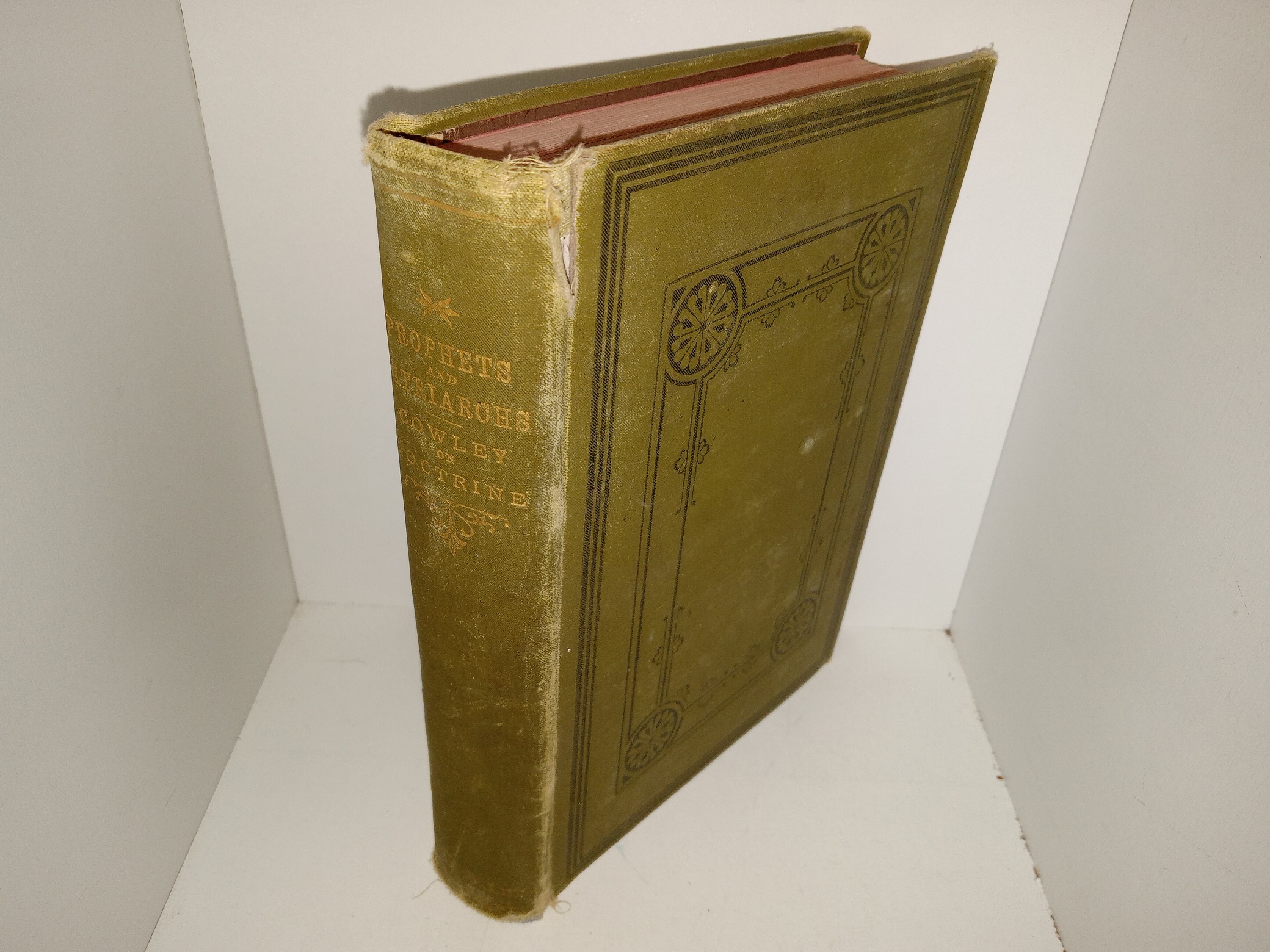 Prophets and Patriarchs: Cowley on Doctrine (Missing Title Page) (1902) ~ Unknown Author