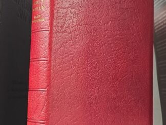1975 — Holy Bible with Ready References / Missionary Edition — Red Leather — Code: 50 J 75