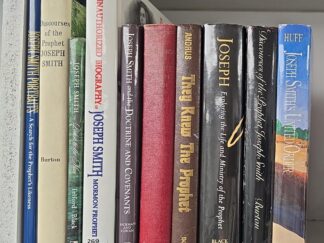 LDS Collection of Books on Joseph Smith — 10 Hardcovers