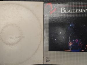 2 Beatles Albums — The “White” Album / Beatlemania — Vinyl Records