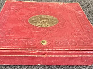 Somewhat Fancy Red Cardboard Box