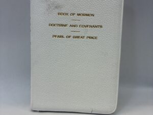 Book of Mormon, Doctrine and Covenants, and Pearl of Great Price – Soft Cover – 1977