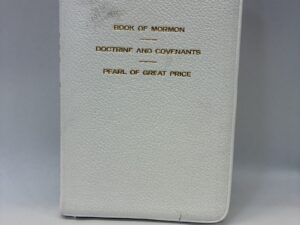 Book of Mormon, Doctrine and Covenants, and Pearl of Great Price – Soft Cover – 1977