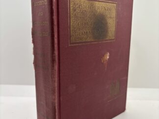 Doctrine and Covenants Commentary (1958) by Hyrum M. Smith, and Janne M. Sjodahl