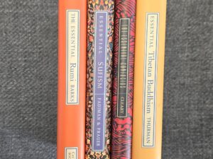 4 Book Lot — Essential Tibetan Buddhism / Essential Confucius / Essential Sufism / Essential Rumi