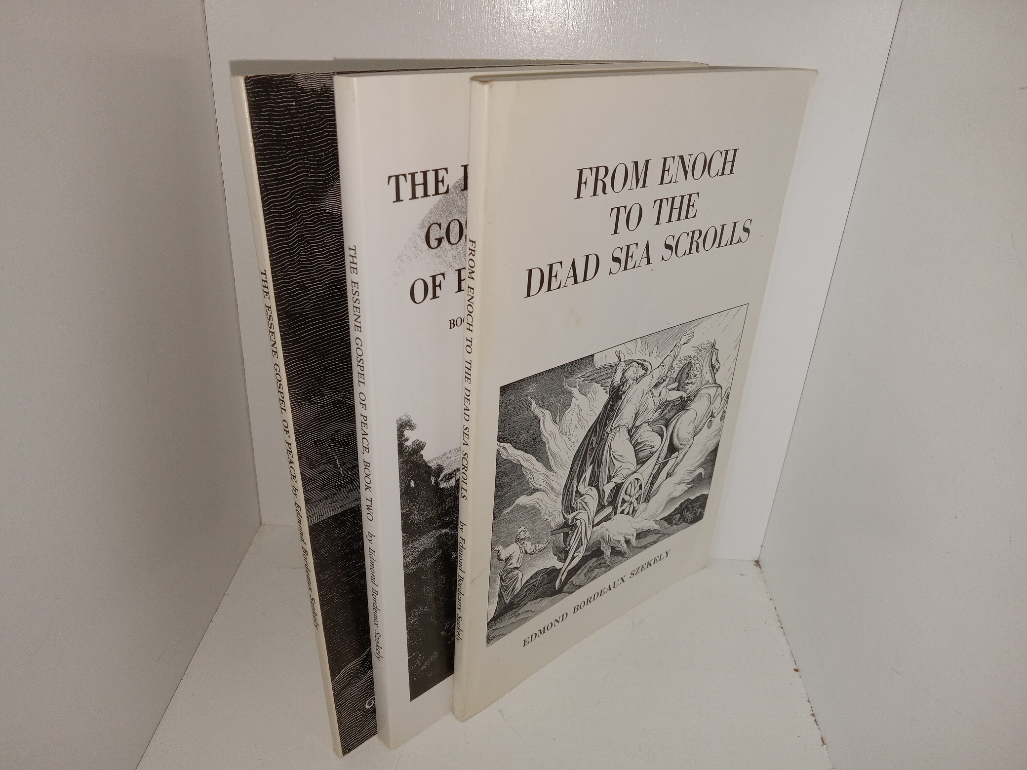 3 Books on Religion by Edmond Bordeaux Szekely: The Essene Gospel of Peace / The Essene Gospel of Peace, Book Two / From Enoch to the Dead Sea Scrolls (See Details)