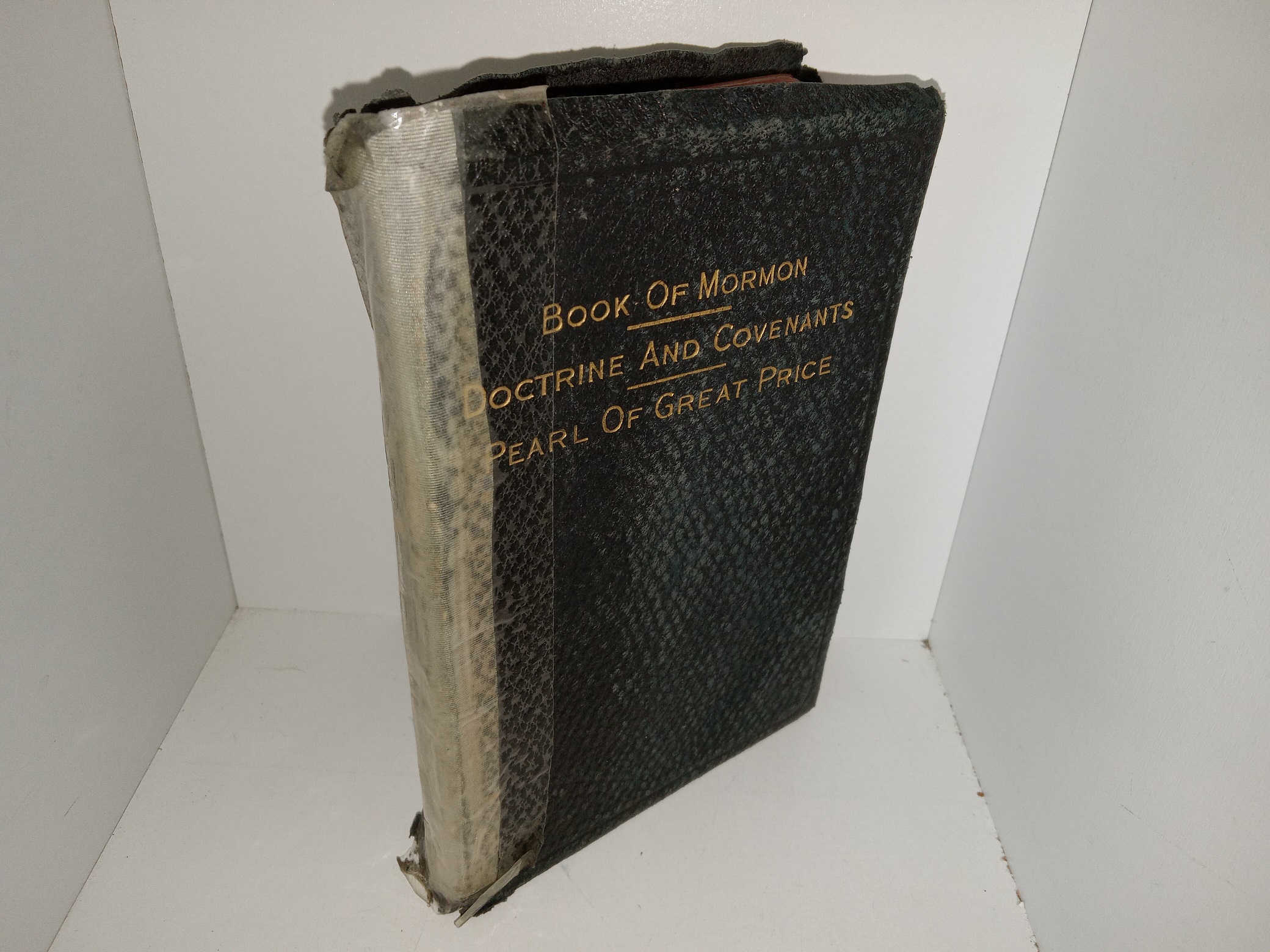 LDS, Black Leather, Triple Combination (1928)