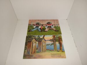 2 Unused Postcards (1 Printed in 1907)