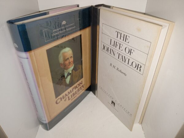 2 Books about John Taylor: Champion of Liberty: John Taylor / The Life of John Taylor (See Details)