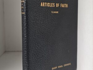 1961 — Articles of Faith — James E. Talmage — Black Bendable Leather Binding