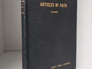 1961 — Articles of Faith — James E. Talmage — Black Bendable Leather Binding