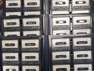 36 Cassette Tapes — Book of Mormon Lectures — by Hugh Nibley — In 3 Plastic Cases