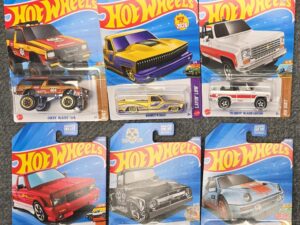 6 Hot Wheels Cars — New Still in the Packaging