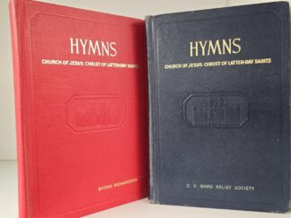 2 LDS Hymn Books —- Hymns – Church of Jesus Christ of Latter-day Saints