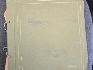 Scrap Book — Apparently Owned by a Woman Named Evelyn Colledge