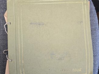 Scrap Book — Apparently Owned by a Woman Named Evelyn Colledge