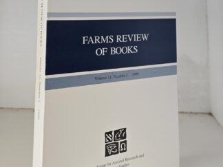 FARMS Review of Books, Volume 11, Number 1, 1999 — Softbound — Includes a Review of James R. White’s anti-Mormon book called Letters to a Mormon Elder