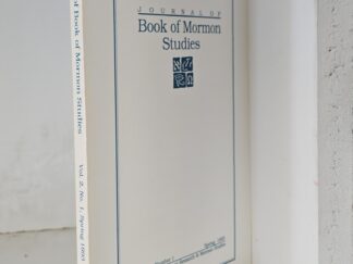 Journal of Book of Mormon Studies, Volume 2, Number 1, Spring 1993