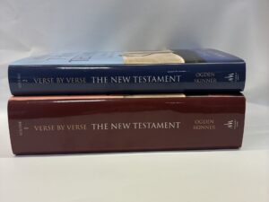 Verse by Verse The New Testament 2 Volume Set – D. Kelly Ogden and Andrew C. Skinner – Hardcover with dust jacket – 1998 and 2006