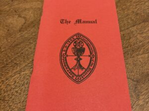 The Manual of the Confraternity of The Blessed Sacrament of the Body and Blood of Christ (American Branch) – Revised 1988