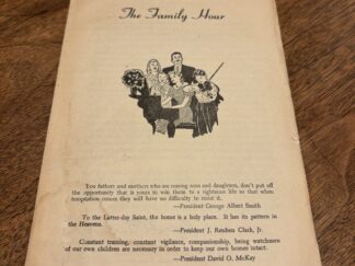 The Family Hour - Published by the Church of Jesus Christ of Latter-Day Saints