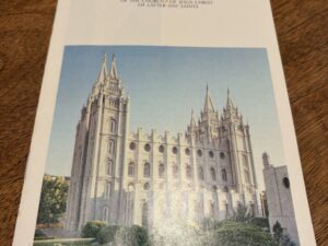 Sacred Temples of the Church of Jesus Christ of Latter-Day Saints Pamphlet – 1984