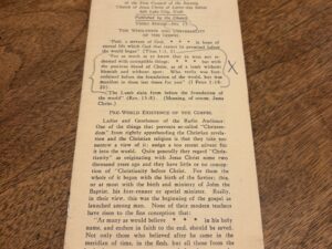 The “Falling Away” or the World’s Loss of the Christian Religion and Church – Address Delivered Over Radio Station KSL by Elder B. H. Roberts – June 23, 1929