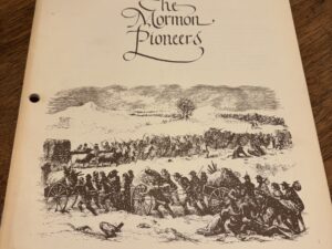 The Mormon Pioneers Hymnbook Pamphlet