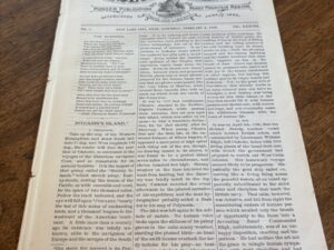 The Deseret Weekly No. 7. Vol. XXXVIII – February 9, 1889