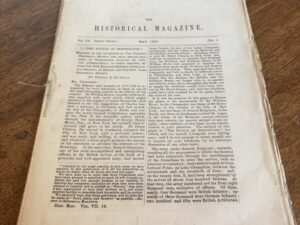 The Historical Magazine Vol. VII. Second Series (Contains an Interview with Joseph Smith Sr.) – May 1870