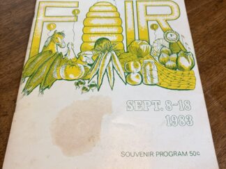 Utah State Fair - Souvenir Program - September 8~18, 1983