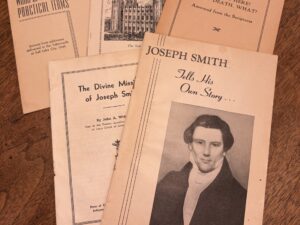 5 LDS Pamphlets (See list below)