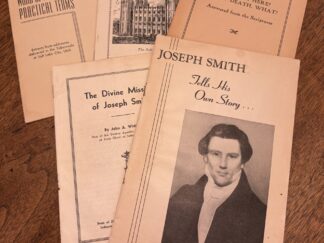 5 LDS Pamphlets (See list below)