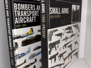 Weapons of War (2 Books) – Bombers and Transport Aircraft 1939-1945 & Small Arms 1950-Present – 2013