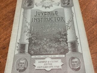 The Juvenile Instructor – An Illustrated Magazine Vol. XXVI. No. 2. – January 15th, 1891