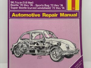 1972-1974 VW Beetle Haynes Automotive Repair Manual
