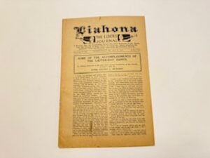 1918-Liahona The Elders’ Journal- Vol 15 No. 47 May 21,1918- Some of the Accomplishments of the Latter-day Saints