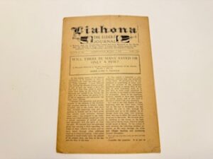 1918-Liahona The Elders’ Journal- Vol 15 No. 45 May 7,1918- Will There Be Many Saved or Only A Few?