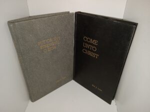 2 LDS Books: Put on Thy Strength, O Zion: Melchizedek Priesthood Personal Study Guide, 1982/1986 / Come Unto Christ: Melchizedek Priesthood Personal Study Guide, 1984 (See Details)