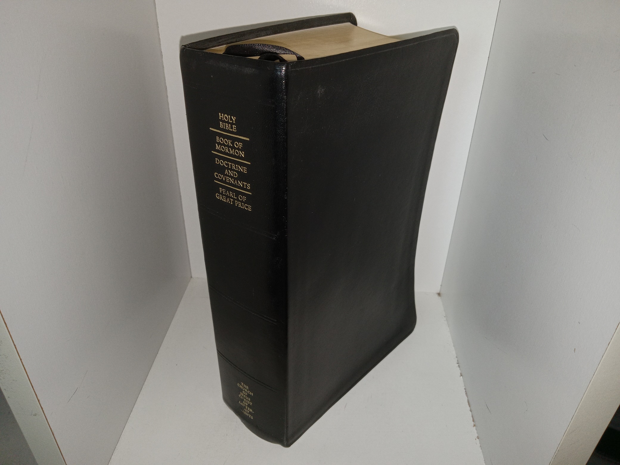 LDS, Black Leather, Quadruple Combination (Large Sized) (2013)