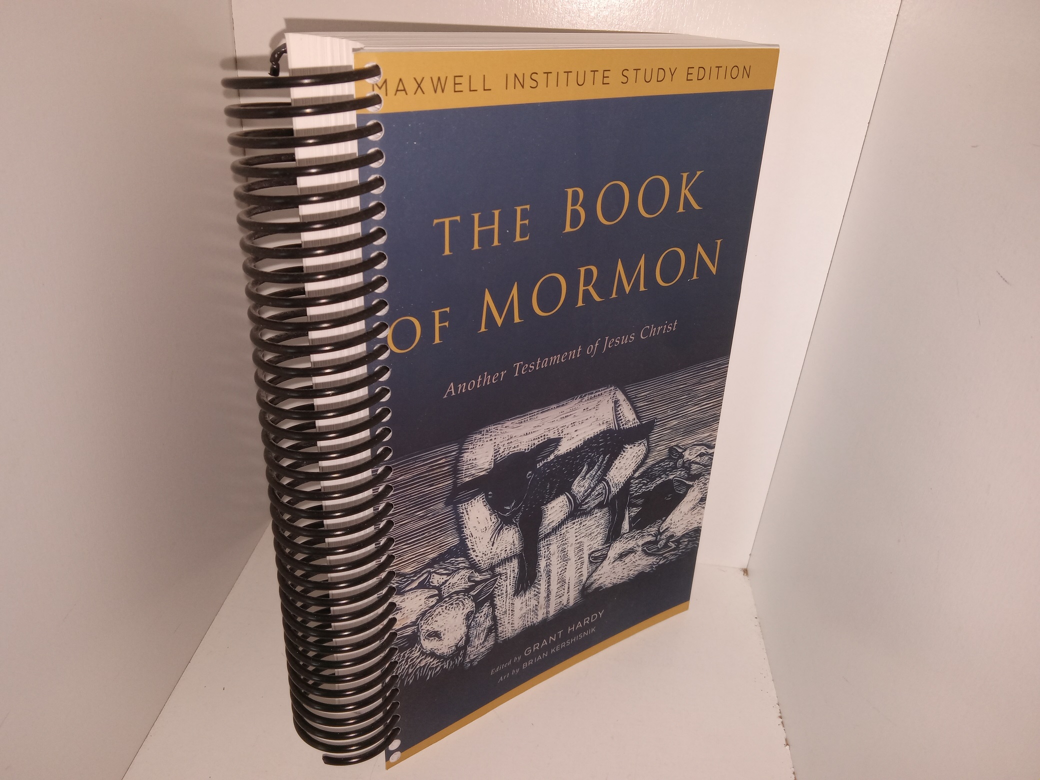 The Book of Mormon: Another Testament of Jesus Christ: Maxwell Institute Study Edition (2018) ~ Edited by Grant Hardy, Art by Brian Kershisnik